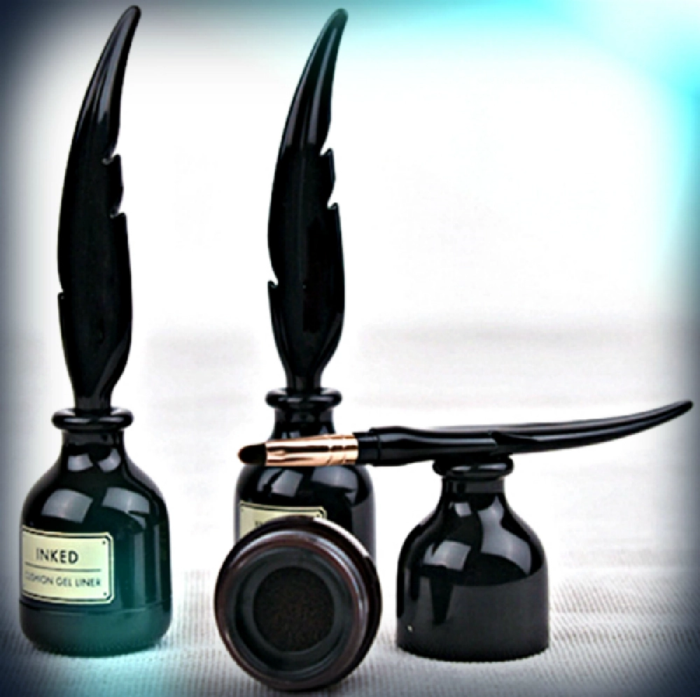 quill and feather eyeliner