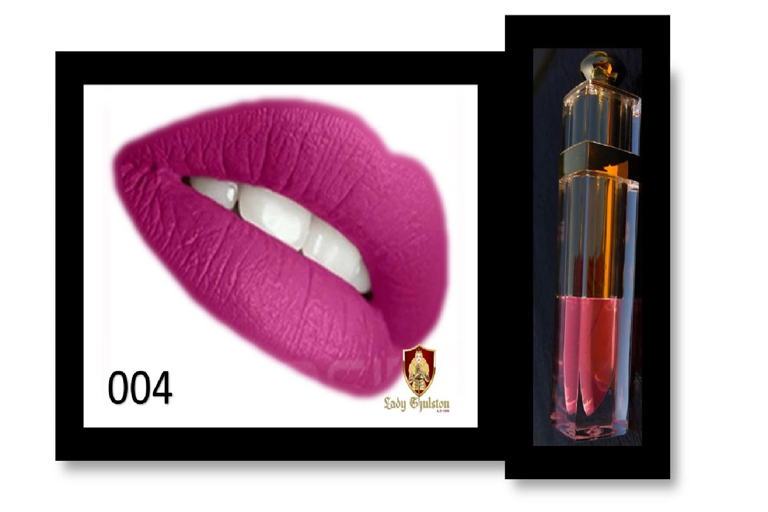 Lady Thulston 004 lipstick Vegan/Halal