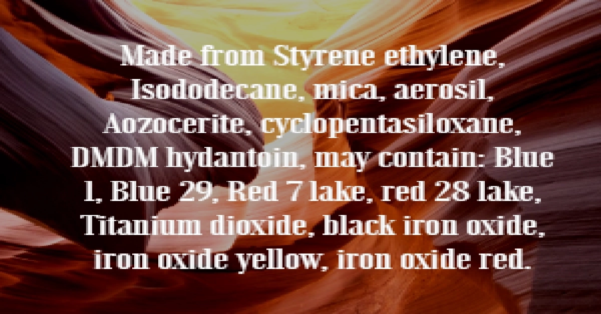 Lady Thulston Lipstick ingredients